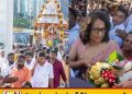 கொழும்பில் ஆடி வேல் ஊர்வலத்தில் பங்கேற்ற பிரதமர் ஹரிணி அமரசூரிய