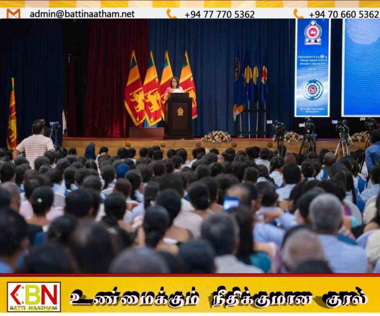 அலரி மாளிகையில் பெண்கள் சாரணர் இயக்க விருது வழங்கும் விழா; பிரதமர் பங்கேற்பு