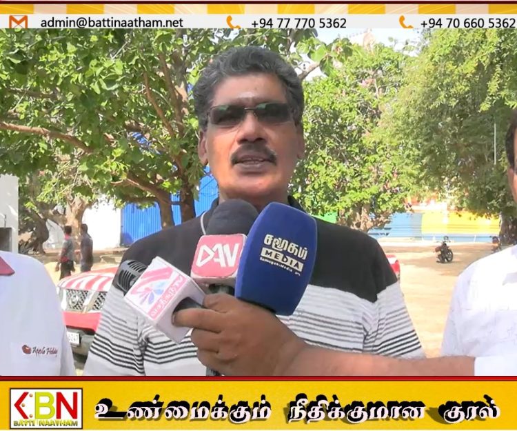 மாமாங்கேஸ்வரர் ஆலய மஹோற்சவத்தை முன்னிட்டு மட்டக்களப்பு மாநகர சபையினால்  சிரமதானம்!