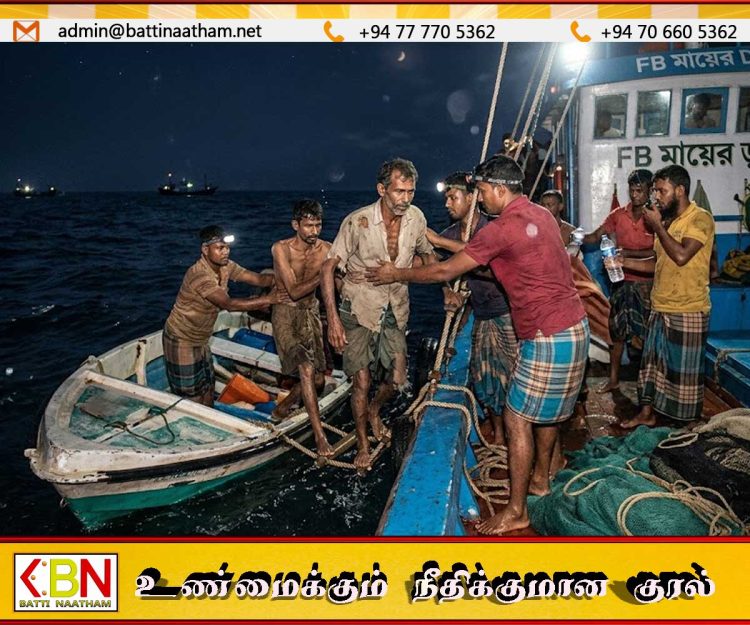 பங்களாதேஷ் மீனவர்களின் மனிதநேயம்; இலங்கை தந்தை, மகன் காப்பாற்றப்பட்டனர்