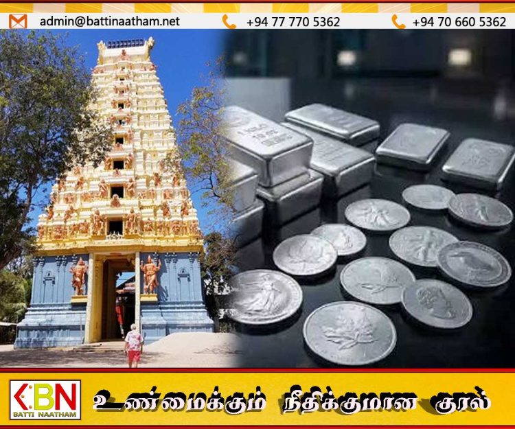 நகுலேஸ்வர சிவ ஆலயத்தில் 4 கிலோகிராம் வெள்ளி திருட்டு