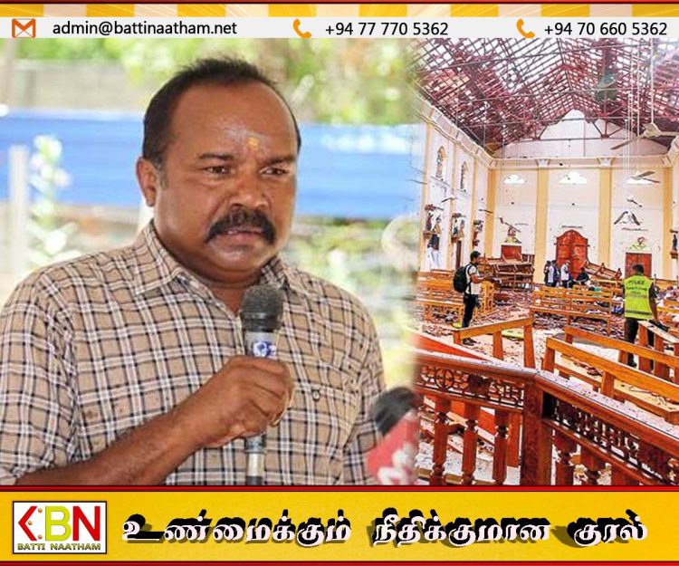 ஈஸ்டர் தாக்குதல் தொடர்பில் விநாயகமூர்த்தி முரளிதரனிடம் சிஐடி வாக்குமூலம் பதிவு?