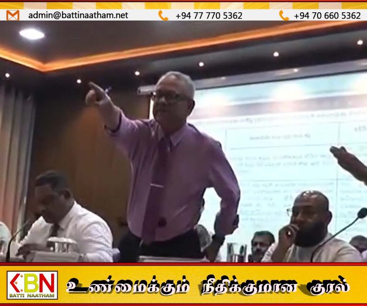 அம்பாறை மாவட்ட ஒருங்கிணைப்புக் குழுக்கூட்டத்தில் சலசலப்பு!-காணொளி