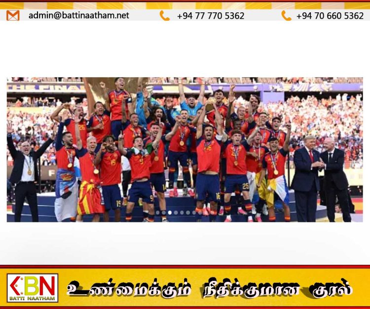 23-வது பிஃபா உலகக் கிண்ணத்தை கைப்பற்றிய ஸ்பெயின்!