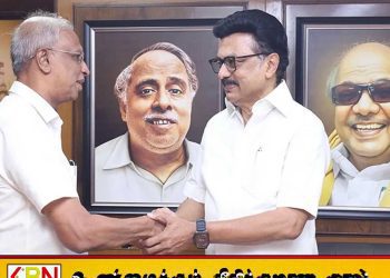 ஸ்டாலினை மரியாதை நிமித்தமாக சந்தித்த சுமந்திரன்