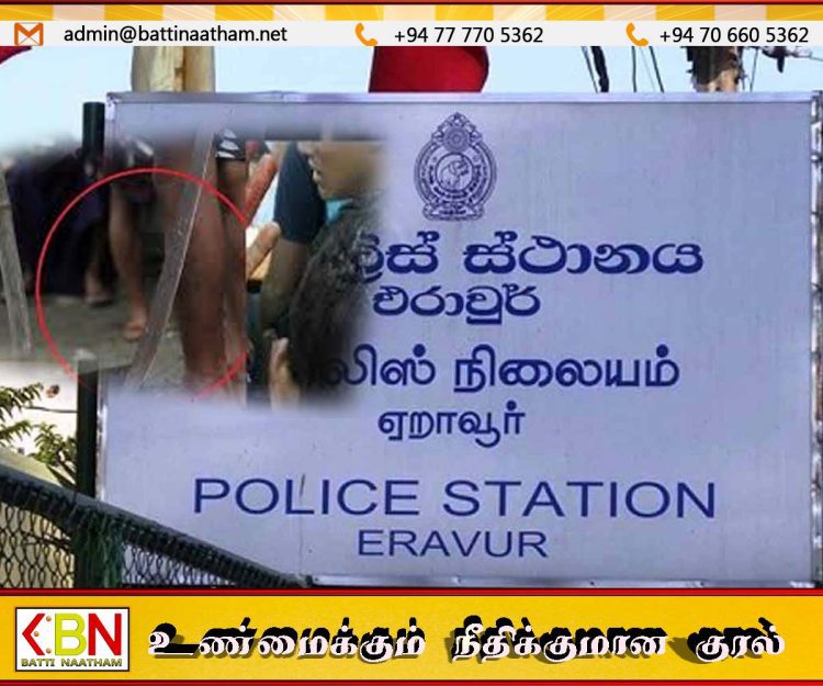 மயிலம்பாவெளி விபுலானந்தபுரம் மாரியம்மன் ஆலயத்தில் வாள்வெட்டு தாக்குதல் நடாத்திவிட்டு குழுவொன்று தப்பியோட்டம்