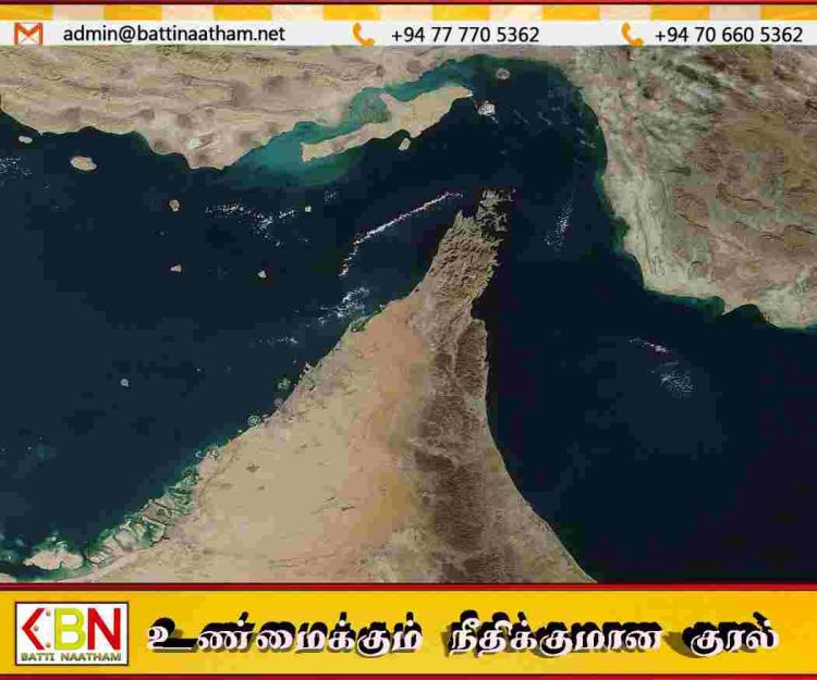 ஹோர்மூஸ் நீரிணையில் விதிகளை மீறும் கப்பல்கள் மீது கடும் நடவடிக்கை!