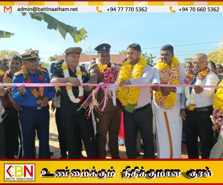 வாகரையில் பனிச்சங்கேணி வாவிக்கரை பூங்கா வைபவ ரீதியாக திறந்து வைப்பு!
