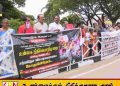 வலிந்து காணாமல் ஆக்கப்பட்டோருக்கு சர்வதேச விசாரணை கோரி மட்டக்களப்பில் கவனயீர்ப்பு போராட்டம்!