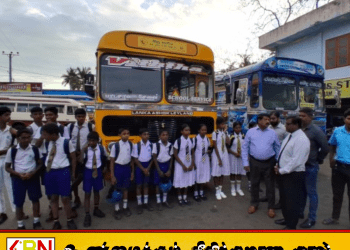 மாணவர் ஏறும், இறங்கும் நேரம் உடனுக்குடன் பெற்றோருக்கு SMS; யாழில் டிஜிட்டல் ‘சிசு செரிய’ சேவை!