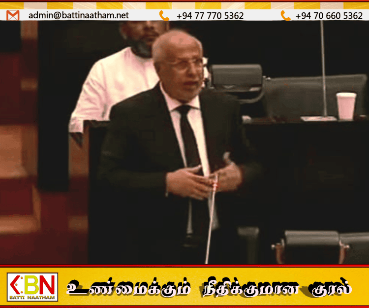 “நாட்டில் சட்டத்தின் ஆட்சி கேள்விக்குறி”; நாடாளுமன்றத்தில் ரவூப் ஹக்கீம் விசனம்!