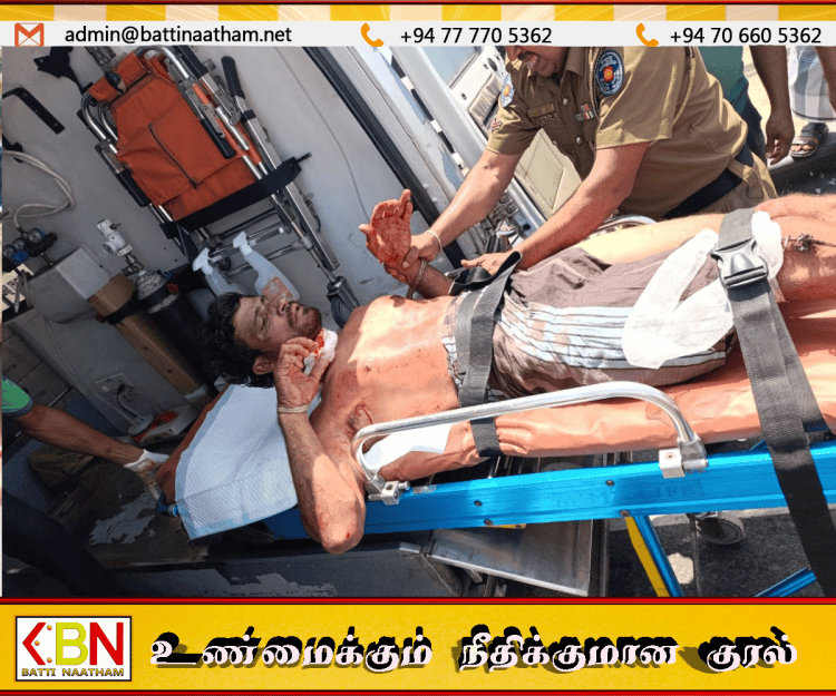 மட்டு கல்லடி பாலத்தில் நபர் தற்கொலைக்கு முயற்சி; பொதுமக்கள் மற்றும் பொலிஸார் இணைந்து உயிர்காப்பு!