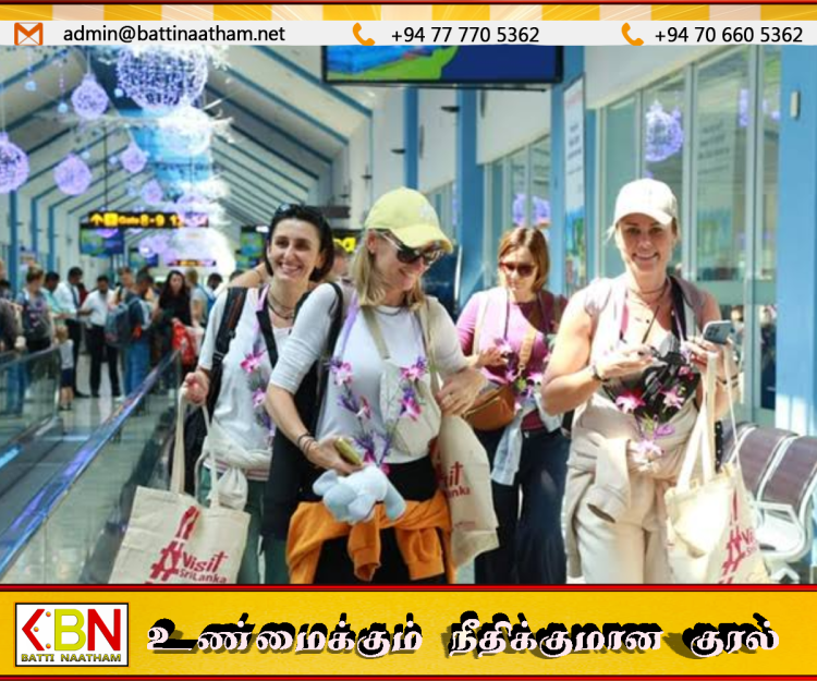 ஜூன் மாதத்தில் இலங்கைக்கு வந்த சுற்றுலாப் பயணிகள் எண்ணிக்கை வீழ்ச்சி!