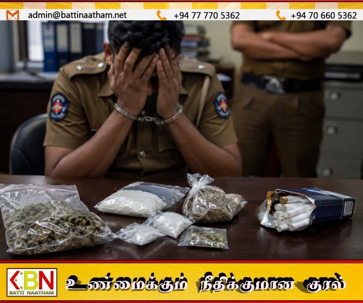 தெஹிவளையில் போதைப்பொருளுடன் உப பொலிஸ் பரிசோதகர் கைது