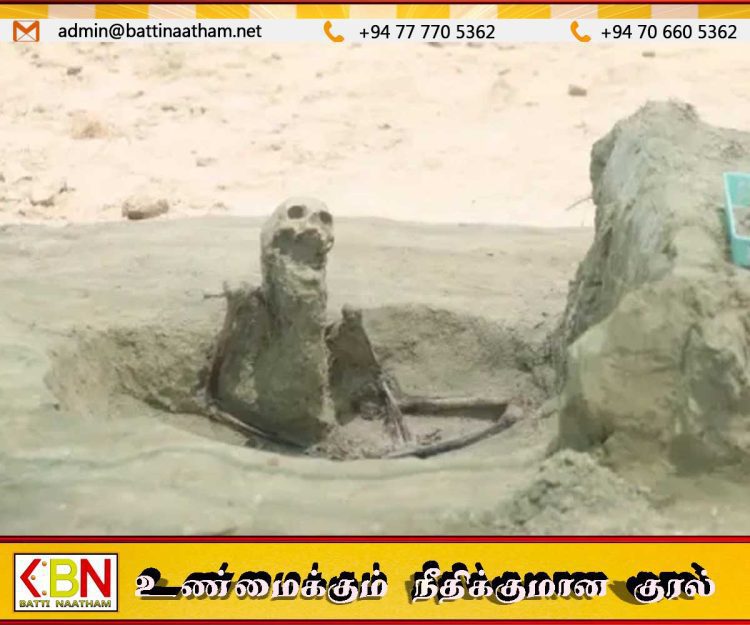 செம்மணி மனித புதைகுழி; அமர்ந்த நிலையில் உயிருடன் புதைக்கப்பட்டுள்ள அவலம்?