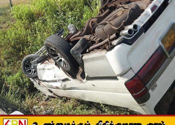 மன்னார் நோக்கிச் சென்ற அருட்சகோதரிகள் பயணித்த வாகனம் விபத்து