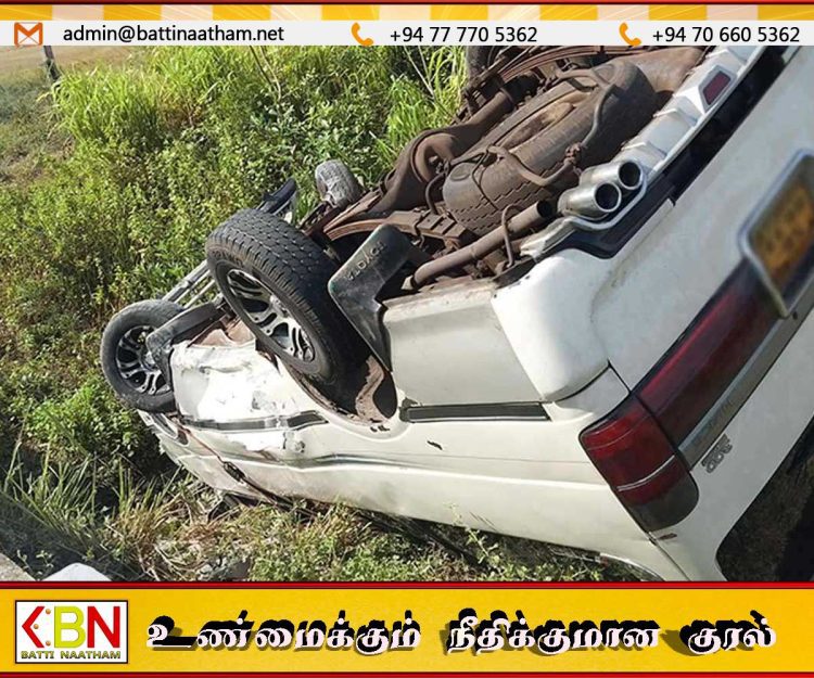 மன்னார் நோக்கிச் சென்ற அருட்சகோதரிகள் பயணித்த வாகனம் விபத்து