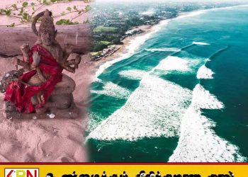 பலாலி கடலில் அம்மன் சிலையொன்று கரையொதுங்கியுள்ளது