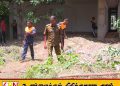 மட்டு நகரில் சுகாதார வைத்திய அதிகாரிஅலுவலகமும் இராணுவத்தினரும் இணைந்து சிரமதானம்