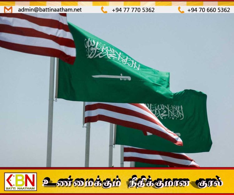 அமெரிக்கா–சவூதியிடையே அணுசக்தி ஒப்பந்தம்