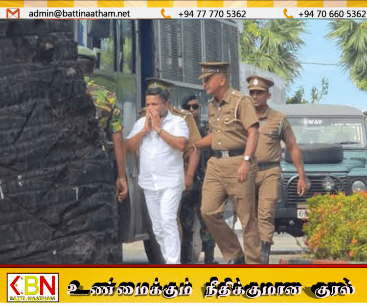 முன்னாள் இராஜாங்க அமைச்சர் பிள்ளையான் மீண்டும் விளக்கமறியலில்