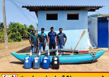கொக்கட்டிச்சோலையில் இருந்து வாவி ஊடாக ஆரையம்பதிக்கு 150 லீற்றர் கசிப்பு கடத்தியவர் கைது