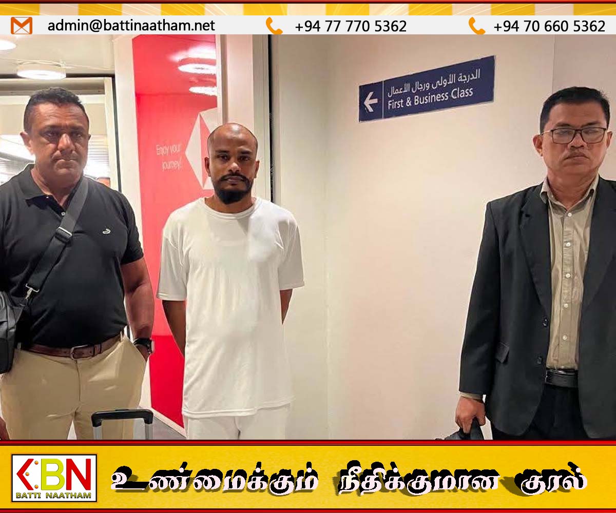 துபாயில் கைதான நிழலுலக தாதா ‘பஸ் லலித்’ இலங்கைக்கு கொண்டுவரப்பட்டார்
