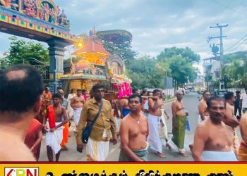 வீரகத்திப்பிள்ளையார் ஆலயத்திலிருந்து மாமாங்கேஸ்வரர் கொடிச்சீலை கொண்டுவரப்பட்டது