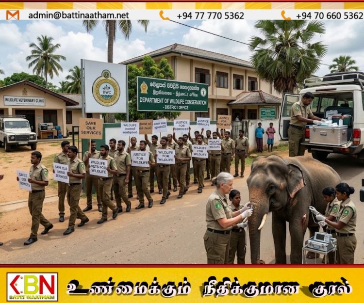 2 மாதங்களாக தொடரும் கால்நடை வைத்தியர்களின் போராட்டம்; அவசர சேவைக்கு மாற்று ஏற்பாடு!