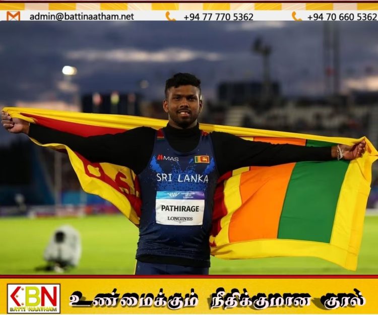 பொதுநலவாய விளையாட்டில் இலங்கைக்கு தங்கம்; ஈட்டி எறிதலில் ருமேஷ் தரங்க பத்திரகே வரலாற்றுச் சாதனை