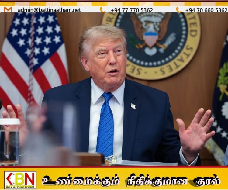 ஈரானுக்கு எதிராக மேலும் தாக்குதல் நடத்தத் திட்டம்; டிரம்ப் எச்சரிக்கை!