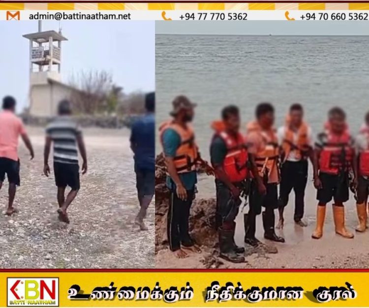 நெடுந்தீவு கடற்பரப்பில் அனர்த்தத்திற்குள்ளான 11 இந்திய மீனவர்கள் பாதுகாப்பாக மீட்பு!