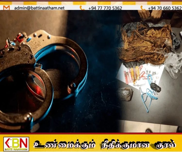 மகசின் சிறைக்குள் போதைப்பொருள் வீச முயன்ற இருவர் கைது!