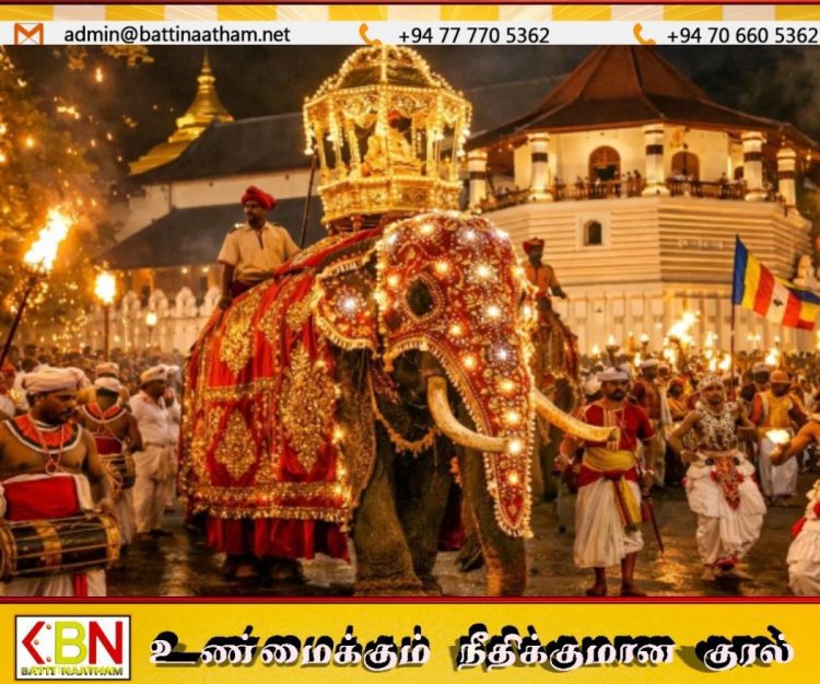 ‘கப்’ நடும் நிகழ்வுடன் ஆரம்பமான கண்டி எசல பெரஹெரா சடங்குகள்!