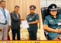 இலங்கையின் முதல் பெண் விமானப் பாதுகாப்பு மார்ஷலாக வசந்தி முருகேசு நியமனம்!