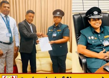 இலங்கையின் முதல் பெண் விமானப் பாதுகாப்பு மார்ஷலாக வசந்தி முருகேசு நியமனம்!