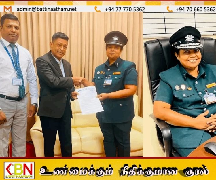 இலங்கையின் முதல் பெண் விமானப் பாதுகாப்பு மார்ஷலாக வசந்தி முருகேசு நியமனம்!