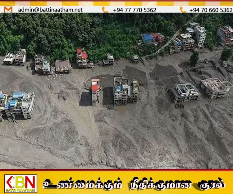 நேபாள வெள்ளப்பெருக்கு; பலி எண்ணிக்கை 469 ஆக உயர்வு!