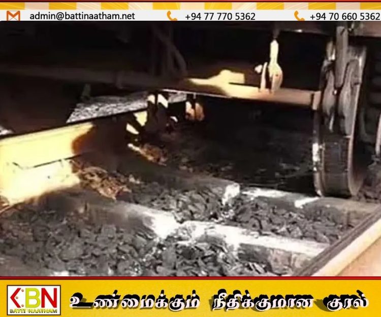 வடக்கு ரயில் பாதையில் ரயில் தடம் புரண்டு போக்குவரத்து பாதிப்பு!
