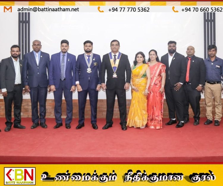 ரோட்டரி கழகம் மட்டக்களப்பு ஹெரிடேஜின் புதிய தலைவராக ஹரிபிரசாத் பதவியேற்பு!