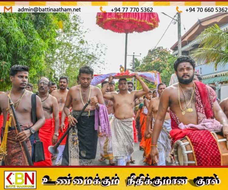 வரலாற்றுப் பிரசித்தி பெற்ற யாழ்ப்பாணம் நல்லூர் கந்தன் கொடியேற்றம்!