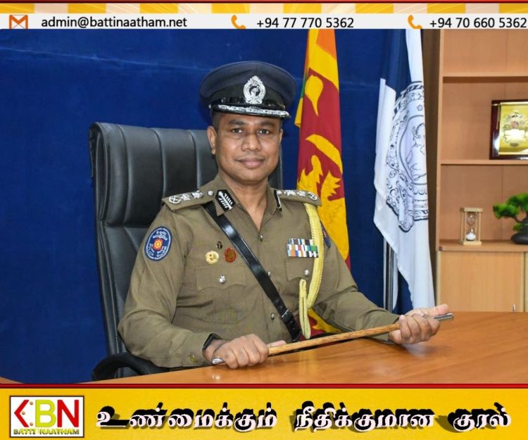 கிழக்கு மாகாண புதிய சிரேஷ்ட பிரதிப் பொலிஸ்மா அதிபராக சம்பத் குமார லியனகே பொறுப்பேற்பு!