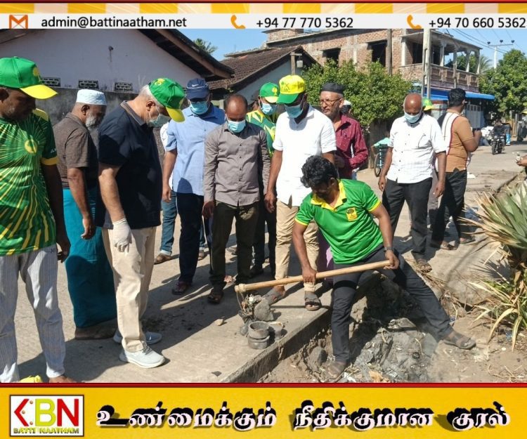 வாழைச்சேனையில் பொதுமக்கள் பங்கேற்புடன் முன்னெடுக்கப்பட்ட டெங்கு ஒழிப்பு நடவடிக்கை!