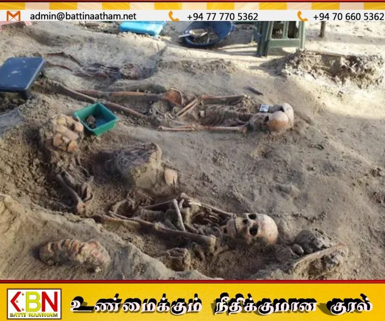 செம்மணி மனிதப் புதைகுழி அகழ்வு; 584 மனித எச்சங்கள் மீட்பு – ரூ.5.79 கோடி செலவு