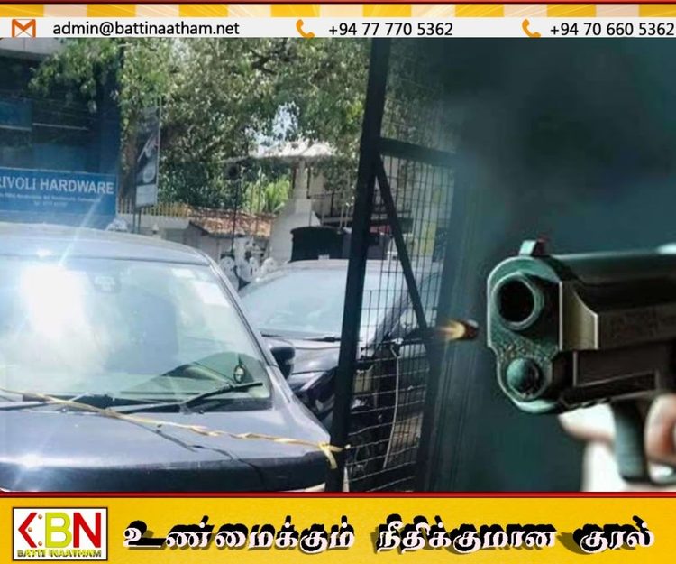 யுவதியை கடத்திச் செல்ல முற்பட்ட கார் மீது பொலிஸார் துப்பாக்கிச் சூடு!