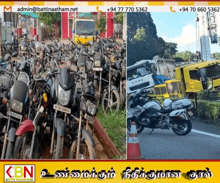 தலவாக்கலையில் 28 வாகனங்கள் தற்காலிகமாக வீதிப் பயன்பாட்டில் இருந்து நீக்கம்!
