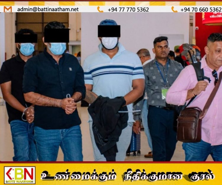 அரசாங்கத்தின் அதிரடியில் இதுவரை 66 சந்தேகநபர்கள் இலங்கைக்கு நாடு கடத்தல்!