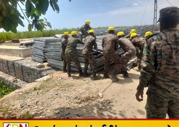 மட்டக்களப்பில் இந்திய இராணுவத்தின் உதவியுடன் பழுகாமம் பாலம் புனரமைப்பு பணி ஆரம்பம்!
