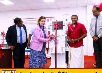 வடக்கு மாகாணத்திலுள்ள மருத்துவமனைகளுக்கு ஆறு குருதி சுத்திகரிப்பு இயந்திரங்கள் நன்கொடை!