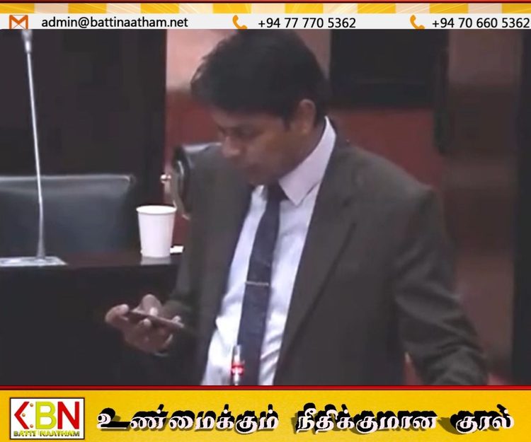 “இதுவே எனது கடைசி நாடாளுமன்ற உரையாக இருக்கலாம்”; எம்.பி. அர்ச்சுனா!